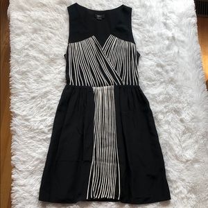 Bird by Juicy Couture black & cream silk dress 🖤
